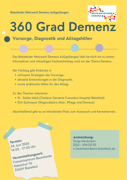 Flyer Fachtag Demenz 