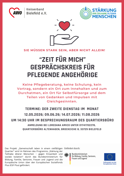Zeit für mich - Flyer