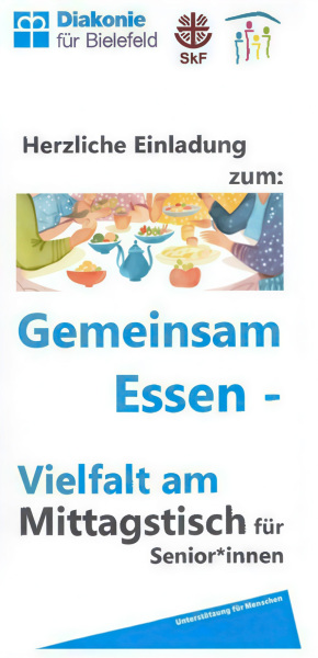 Flyer mit Informationen zum Angebot