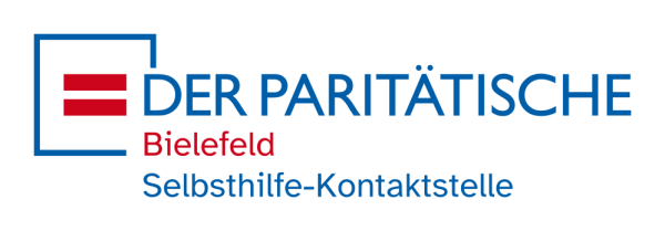 Logo von ,Der Paritätische' in blau und rot