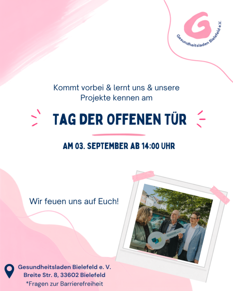 Einladung Tag der offenen Tür