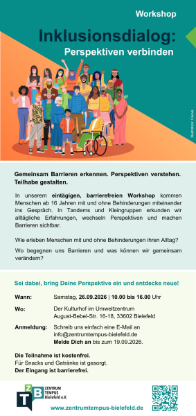 Menschen mit und ohne Behinderungen