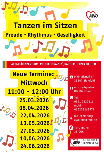 Tanzen im Sitzen 
