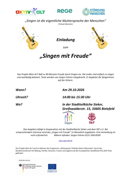 Einladungsflyer