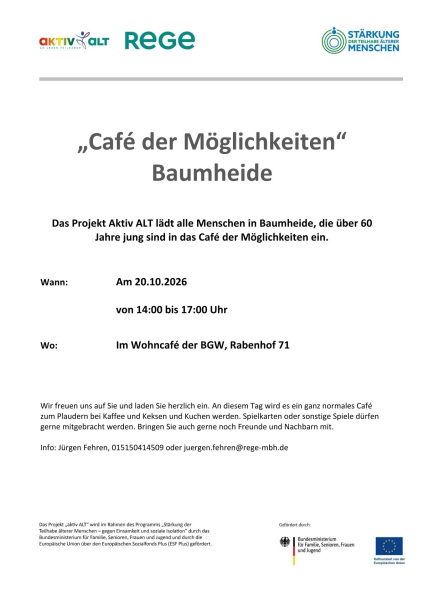 Einladungsflyer