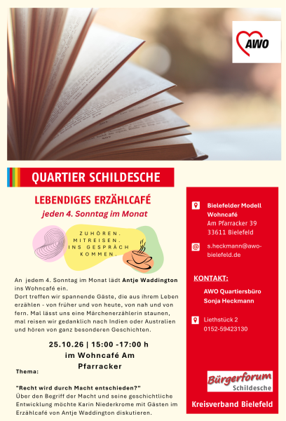 Ankündigung des Angebotes