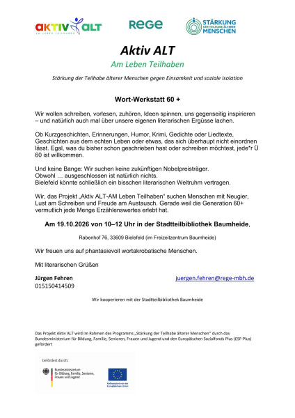 Hinweisflyer