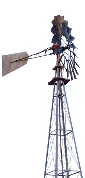 Kleine Windkraftanlage