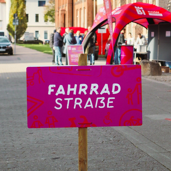 Fahrradstrasse Schild