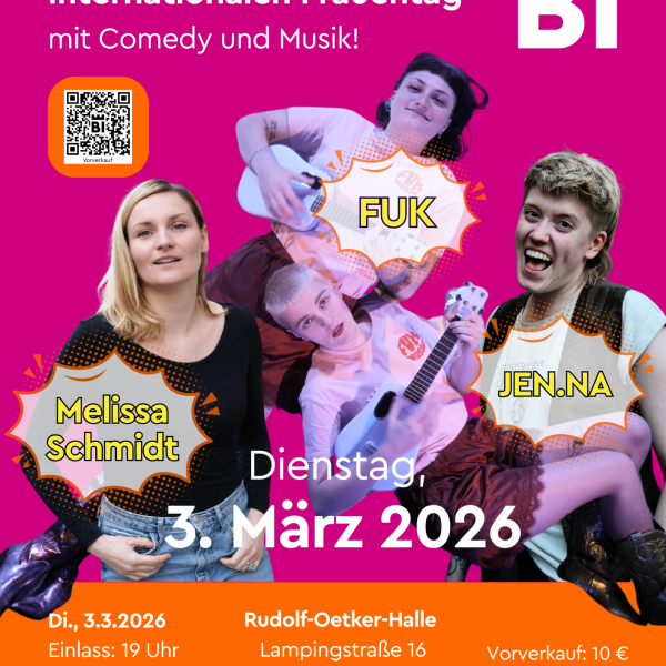 Plakat Internationaler Frauentag 2026