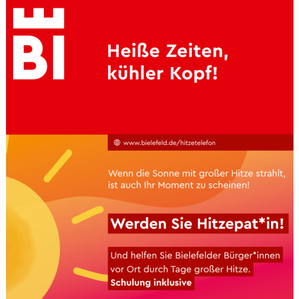 Werden Sie Hitzepat*in!