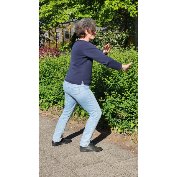 Eine Übungspose.