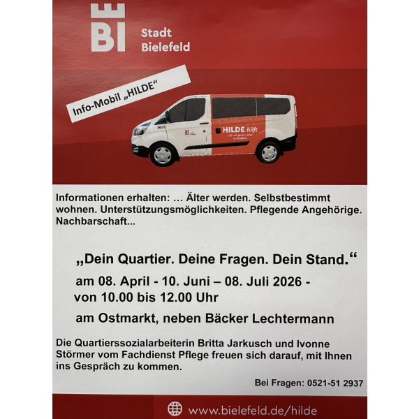 Flyer der Quartierssozialarbeit