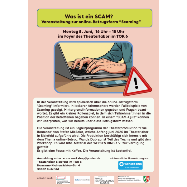 Flyer zur Veranstaltung