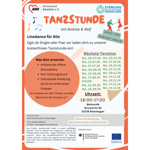 Flyer Tanzstunde