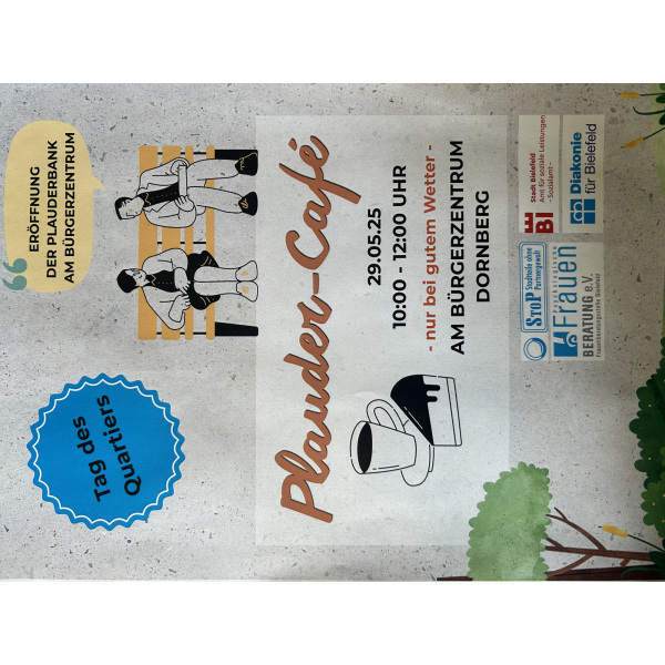 Plauder-Café in Dornberg am 29.05.2026