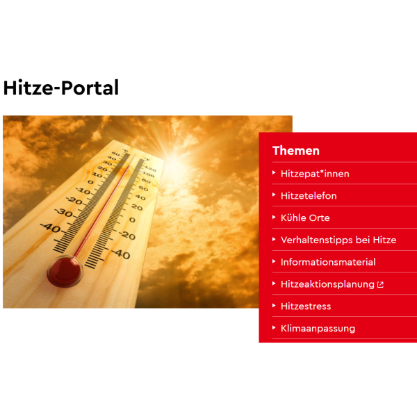 Startseite Hitze-Portal