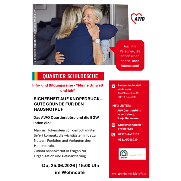 Ankündigung des Angebotes
