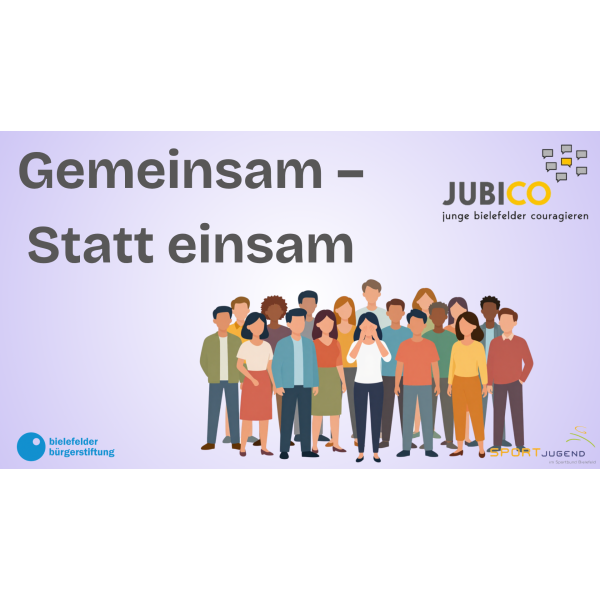 Titel "Gemeinsam - Statt einsam"