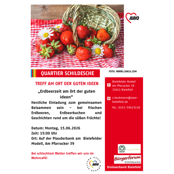 Ankündigung des Angebotes