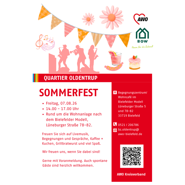 Sommerfest Oldentrup_AWO/BGW