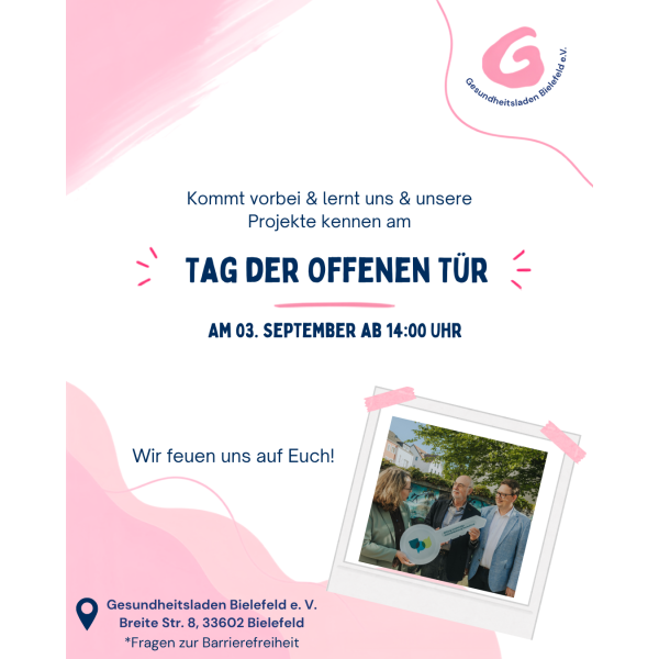 Einladung Tag der offenen Tür