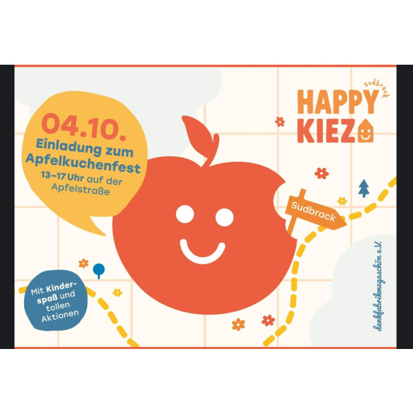 Einladung zum Apfelkuchenfest auf der Apfelstraße am 4.10. von 13 bis 17 Uhr