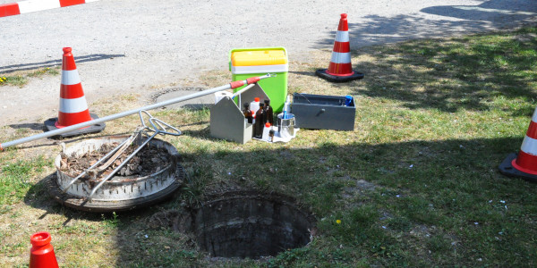 Vorbereitung einer Probenahme