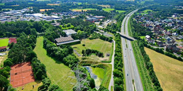 Luftbild Schloss Holte-Stukenbrock. Copyright: Engelbert Kruse