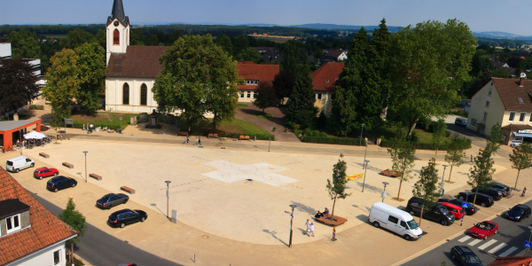 Marktplatz in Leopoldshöhe