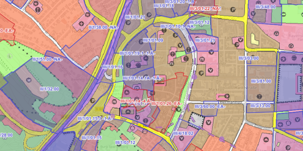 Stadtplan Innenstadt 