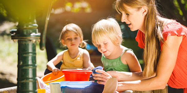 Kinder, Garten, Förderung