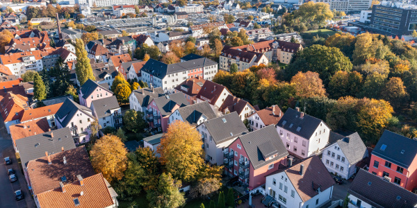 Luftbild Kampfhofviertel