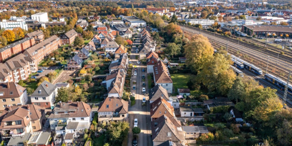 Blick auf Innenstadt
