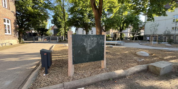 Schulhof der Rußheideschule