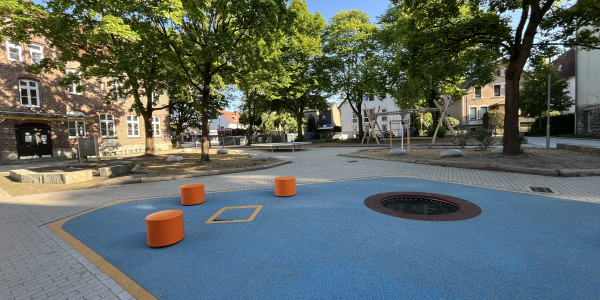 Schulhof der Rußheideschule