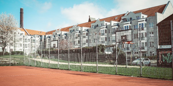 Multifunktionales Kleinspielfeld im Ostmannturmviertel in Bielefeld