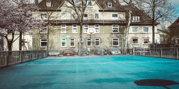 Multifunktionales Kleinspielfeld am Lindenplatz in Bielefeld