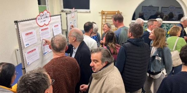 Werkstatt in Ummeln Ideensammlung wird diskutiert