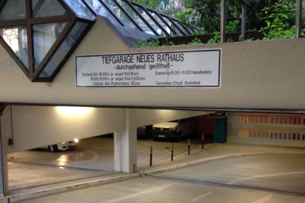 Tiefgarage Neues Rathaus