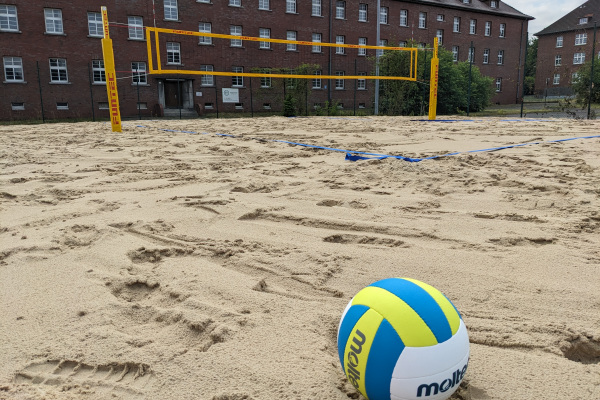 Beachvolleyball-Feld Rochdale Barracks