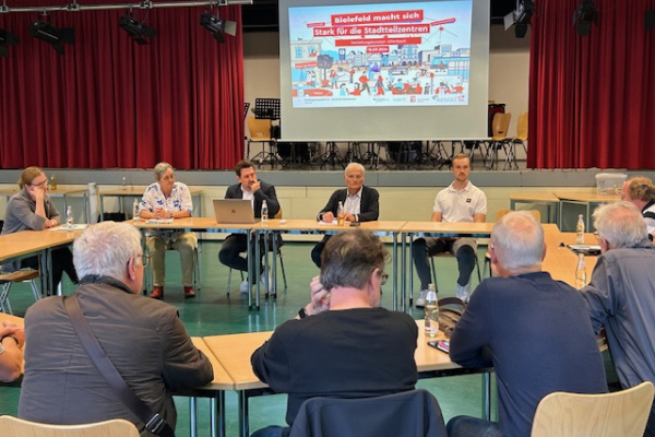 Beteiligungsveranstaltung in Jöllenbeck.