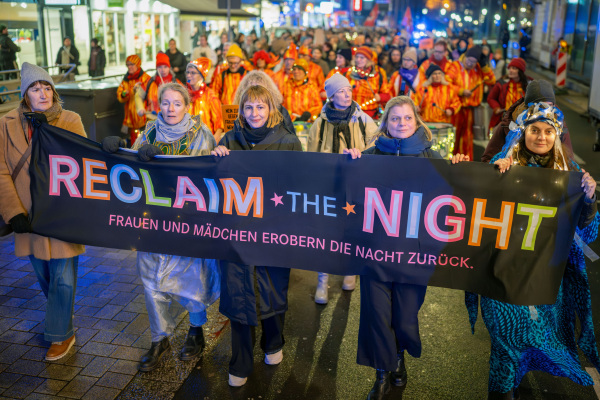 Reclaim the Night 2025. Foto: Stadt Bielefeld/Thomas F. Starke