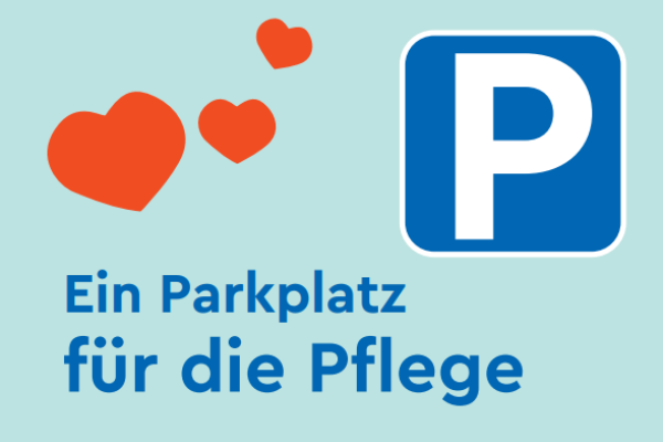 Parkplatz für die Pflege Bild