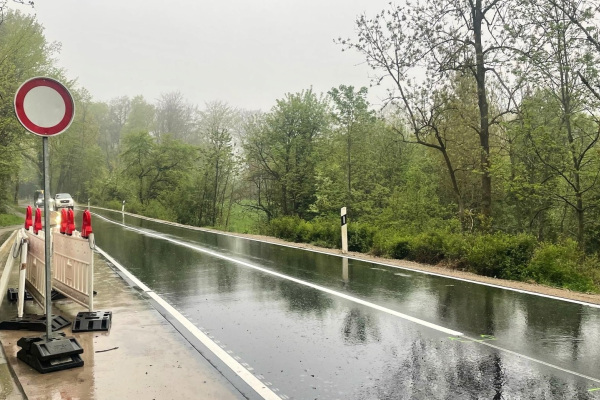 Die Bodelschwinghstraße ist nach einem Erdrutsch wieder freigegeben, Foto: Stadt Bielefeld