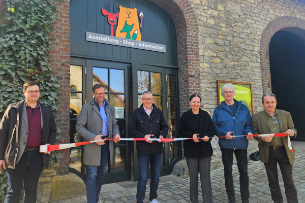 Neueröffnung des Tierparkshops in Olderdissen
