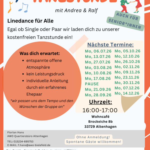 Flyer Tanzstunde