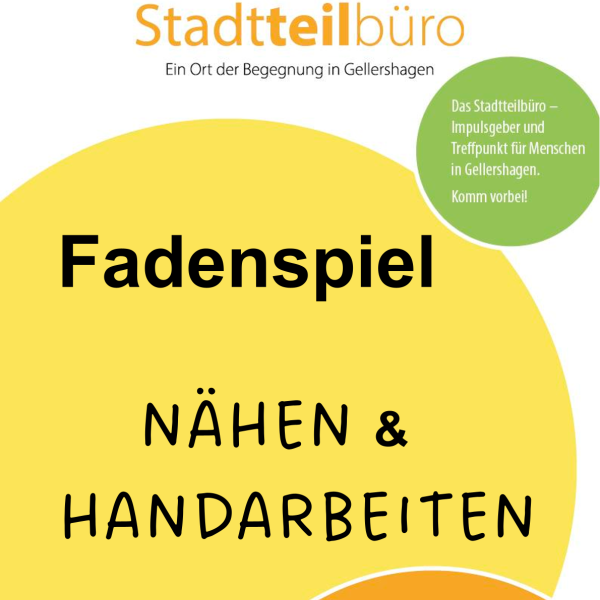 Fadenspiel Nähen und Handarbeiten