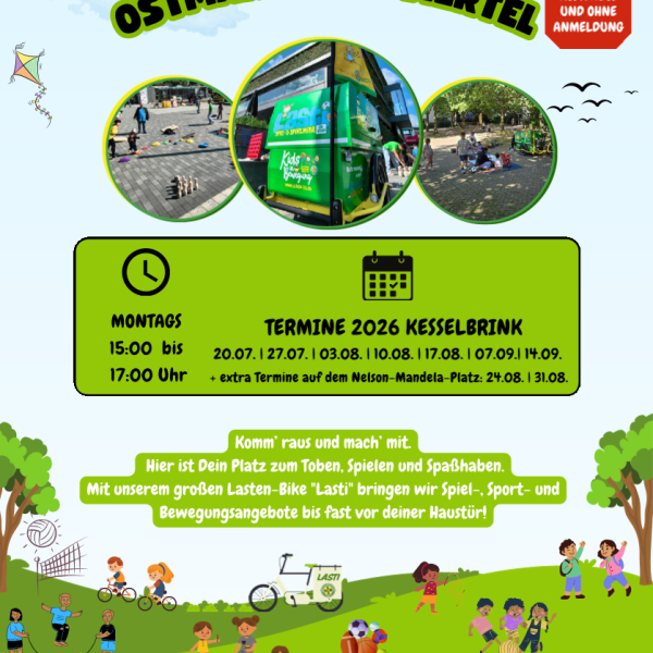 Flyer "Lasti im Ostmannturm"