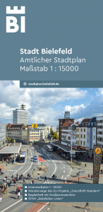 Titelseite Stadtplan Bielefeld